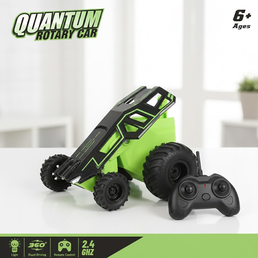 سيارة سباق وحركات بهلوانية بالريموت | RC Stunt Driving Car